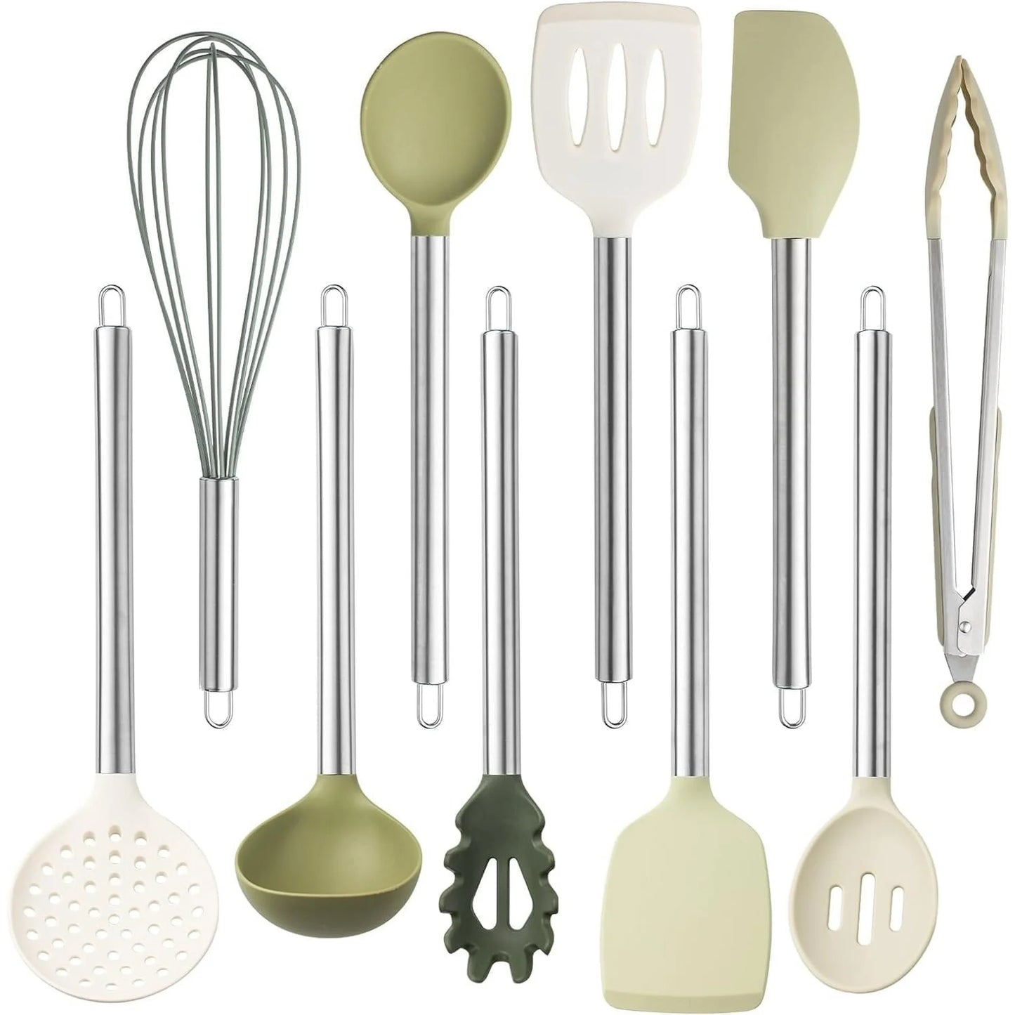 COOK WITH COLOR 10-Pc Cooking Utensils Set Kitchen Gadgets & Essentials
