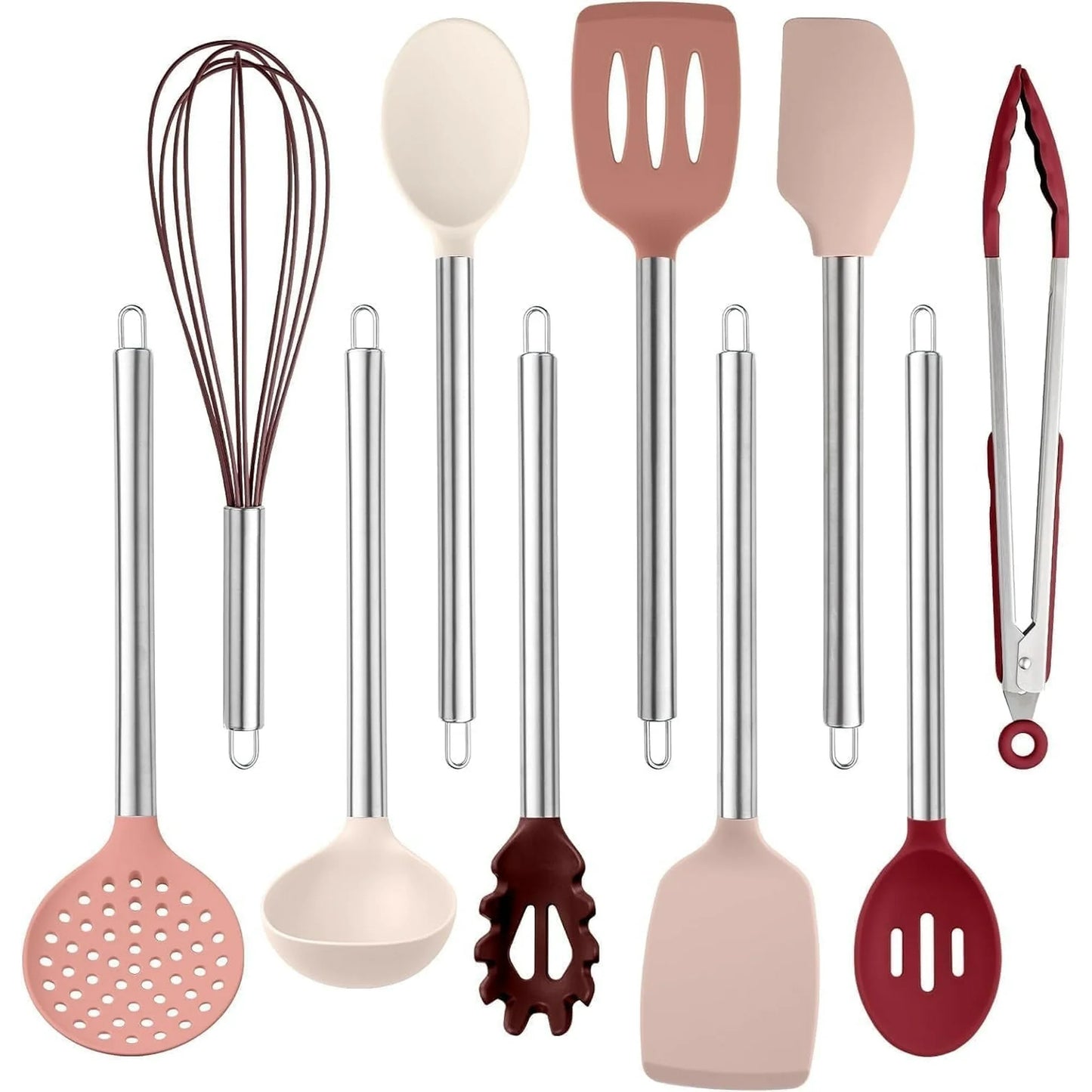 COOK WITH COLOR 10-Pc Cooking Utensils Set Kitchen Gadgets & Essentials