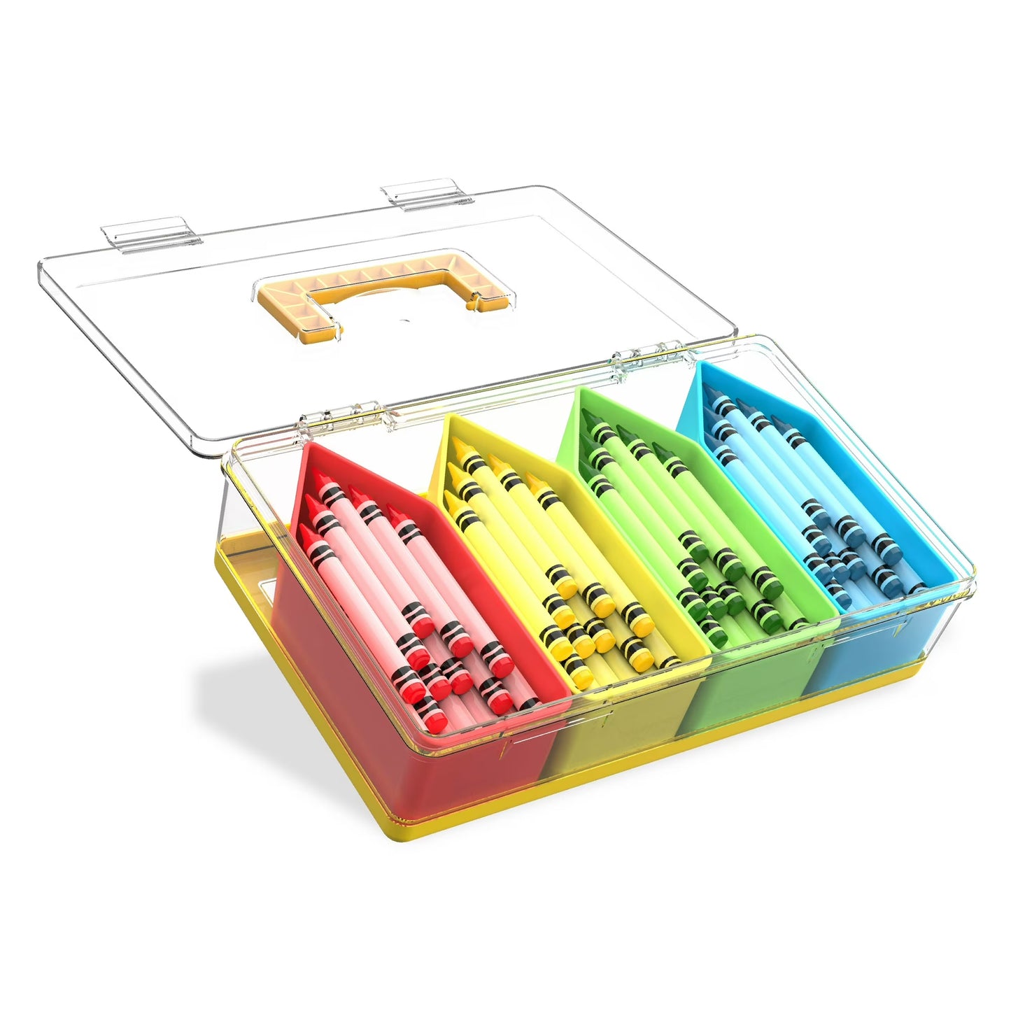 Cook With Color Snack Box Container for Kids Lunch Box Snackle Box,