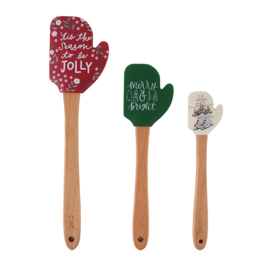CWC 3PC MIT SPATULA SET 12+10+8-Red.Green
