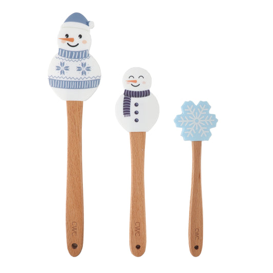 CWC 3PC SPATULA SET 12+10+8-Snowman