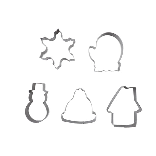 CWC 5PC STAINLESS STEEL CUTTER SET