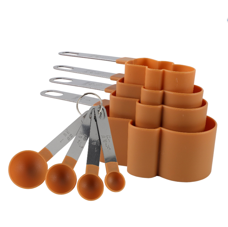 CWC 8PC MEASURING CUPS AND SPOONS SET