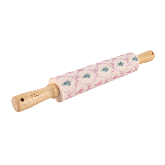 Cook With Color 16.9Ó Silicone Rolling Pin Ð Non-Stick, Durable Baking Tool for Cookies, Pastries & Holiday Treats