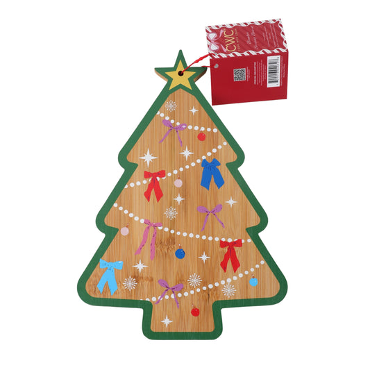 Cook With Color Bamboo Cutting Board Ð Durable Eco-Friendly Board for Holiday Cooking, Baking & Entertaining