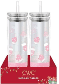 SWC 20OZ GLASS WATER BOTTLE ,MITTEN