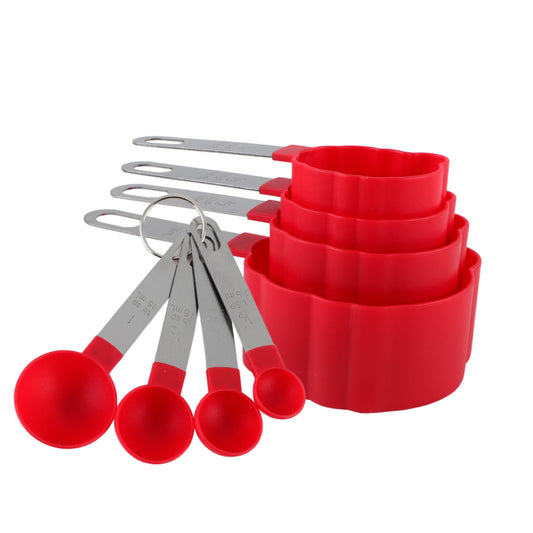 CWC 8PC MEASURING CUPS AND SPOONS SET