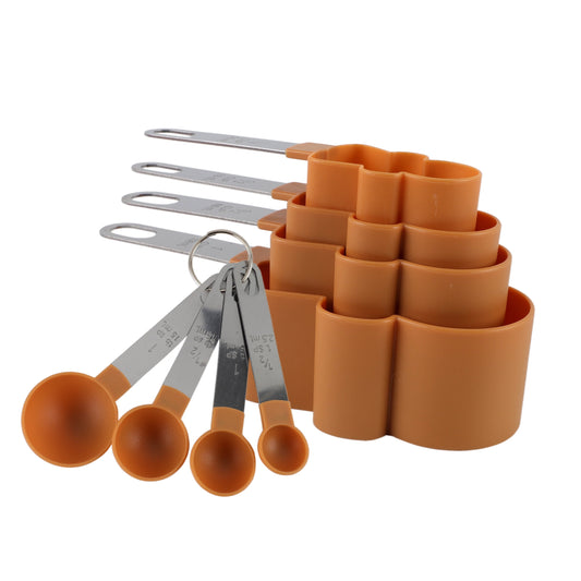 CWC 8PC MEASURING CUPS AND SPOONS SET